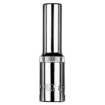 Dugókulcs 8mm, 3/8'', hosszú hatlapú (08-184)