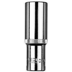 Dugókulcs 16mm, 3/8'', hosszú hatlapú (08-191) Dugókulcs 16mm, 3/8'', hosszú hatlapú (08-191)