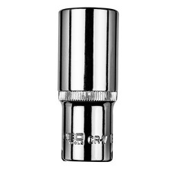 Dugókulcs 19mm, 3/8'', hosszú hatlapú (08-194)