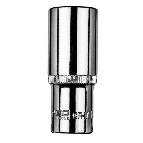 Dugókulcs 19mm, 3/8'', hosszú hatlapú (08-194)