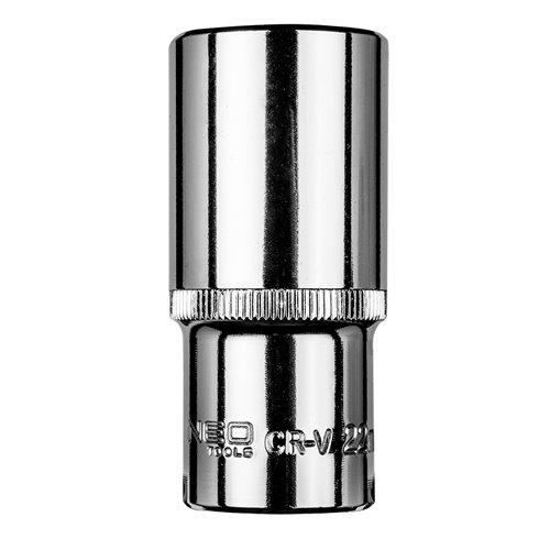 Dugókulcs 22mm, 3/8'', hosszú hatlapú (08-197) Dugókulcs 22mm, 3/8'', hosszú hatlapú (08-197)