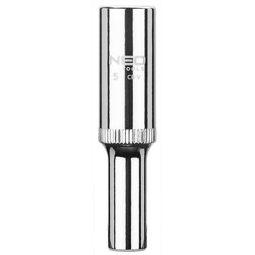 Dugókulcs 5mm, 1/4'', hosszú, 6 pontos, SUPERLOCK (08-237) Dugókulcs 5mm, 1/4'', hosszú, 6 pontos, SUPERLOCK (08-237)