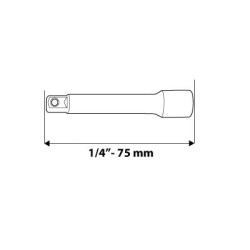 TOLDÓSZÁR 75mm, 1/4'' (08-252) TOLDÓSZÁR 75mm, 1/4'' (08-252)