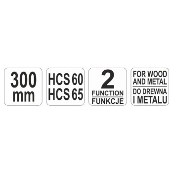 YATO Keretes fűrész kombi 300 mm (YT-3200)