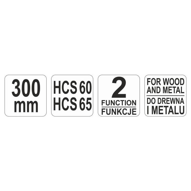 YATO Keretes fűrész kombi 300 mm (YT-3200)