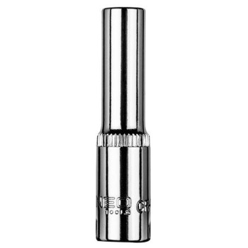 Dugókulcs 6mm, 1/4'', hosszú hatlapú (08-491)