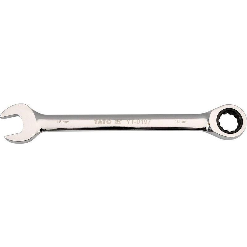 YATO Racsnis csillag-villáskulcs 10 mm / 160 mm 72T CrV (YT-0191)