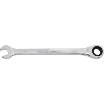 YATO Racsnis csillag-villáskulcs 10 mm / 160 mm 72T CrV (YT-0191)
