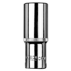 Dugókulcs 14mm, 1/4'', hosszú hatlapú (08-499) Dugókulcs 14mm, 1/4'', hosszú hatlapú (08-499)