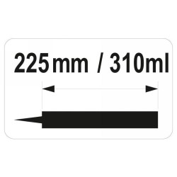 YATO Kittkinyomó pisztoly 225 mm zárt alu (YT-6754) YATO Kittkinyomó pisztoly 225 mm zárt alu (YT-6754)