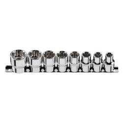 Dugókulcskészlet 8db 1/2'' SPLINE (08-651)