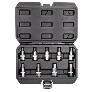 Imbuszkulcs készlet 9db, 1/2'', 55mm (08-705)