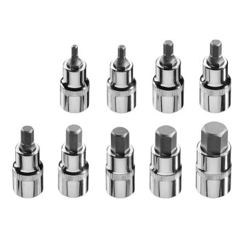 Imbuszkulcs készlet 9db, 1/2'', 55mm (08-705) Imbuszkulcs készlet 9db, 1/2'', 55mm (08-705)