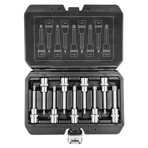 Torxkulcs készlet 9db, 1/2'' 100mm (08-708)