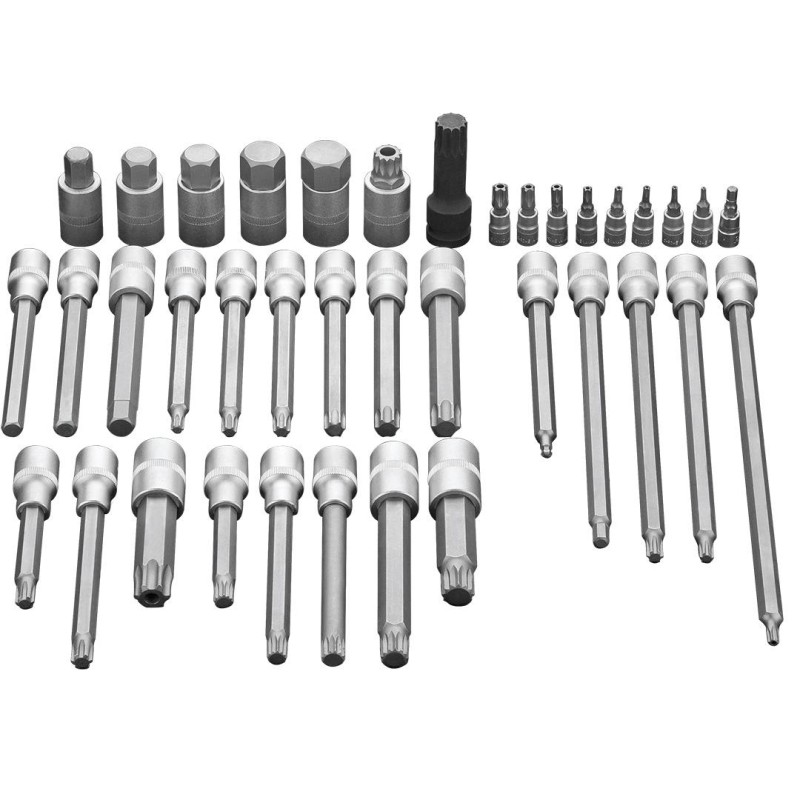 Torxbit és kulcskészlet 38db (08-710)