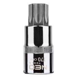 Torxdugókulcs 1/2'' T70x55mm (08-759) Torxdugókulcs 1/2'' T70x55mm (08-759)