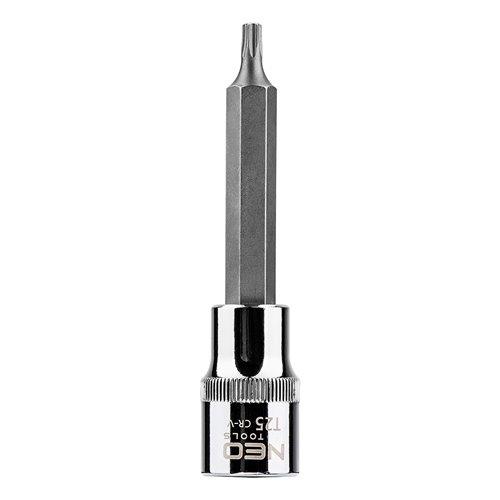 Torxdugókulcs 1/2'' T25, 100mm (08-761)