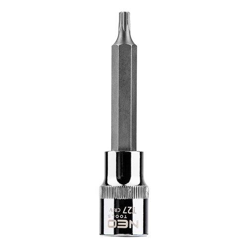 Torxdugókulcs 1/2'' T27, 100mm (08-762)