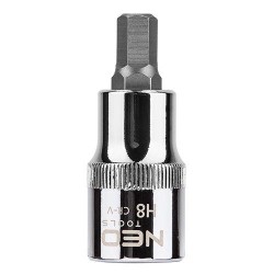 Imbusz dugókulcs 1/2'' H8, 55mm (08-773) Imbusz dugókulcs 1/2'' H8, 55mm (08-773)