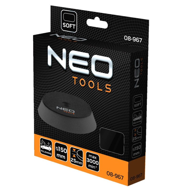 Polírkorong 130x150mmx25mm, puha szivacs (08-967) Polírkorong 130x150mmx25mm, puha szivacs (08-967)