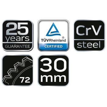 Racsnis csillag-villáskulcs 30mm (09-045)