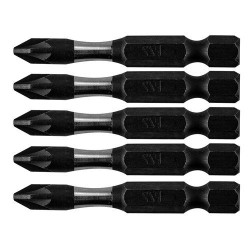 Torziós ütvecsavarozó bitek S2, 50mm, PZ2, 5db (09-579) Torziós ütvecsavarozó bitek S2, 50mm, PZ2, 5db (09-579)