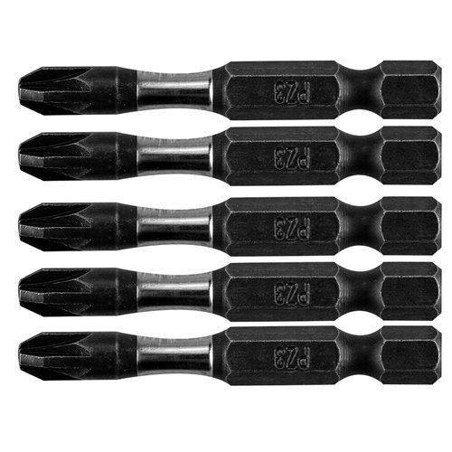 Torziós ütvecsavarozó bitek S2, 50mm, PZ3, 5db (09-580) Torziós ütvecsavarozó bitek S2, 50mm, PZ3, 5db (09-580)