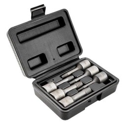 Törtcsavar-kihajtó készlet 3/8'' 6db, 2-10mm (M5-M20) (09-605) Törtcsavar-kihajtó készlet 3/8'' 6db, 2-10mm (M5-M20) (09-605)
