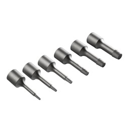 Törtcsavar-kihajtó készlet 3/8'' 6db, 2-10mm (M5-M20) (09-605) Törtcsavar-kihajtó készlet 3/8'' 6db, 2-10mm (M5-M20) (09-605)