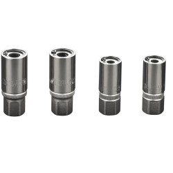 Tőcsavar-kihajtó készlet, 1/2'', 4db, 6-12mm (M6-M12) (09-608) Tőcsavar-kihajtó készlet, 1/2'', 4db, 6-12mm (M6-M12) (09-608)