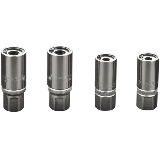 Tőcsavar-kihajtó készlet, 1/2'', 4db, 6-12mm (M6-M12) (09-608)