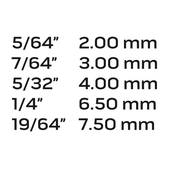 Törtcsavar-kihajtó készlet, négyszög vég, vezetőfúrókkal, 10db, 2-14mm (M3-M18) (09-609)