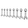 Csillag-villáskulcs készlet, rövid, 8-19mm, 8db (09-791)