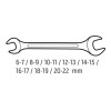 VILLÁSKULCS KÉSZLET 8db, 8-22MM, DIN3110 (09-851)