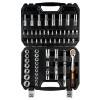 Dugókulcskészlet + bitkészlet 1/2'', 58db (10-042)