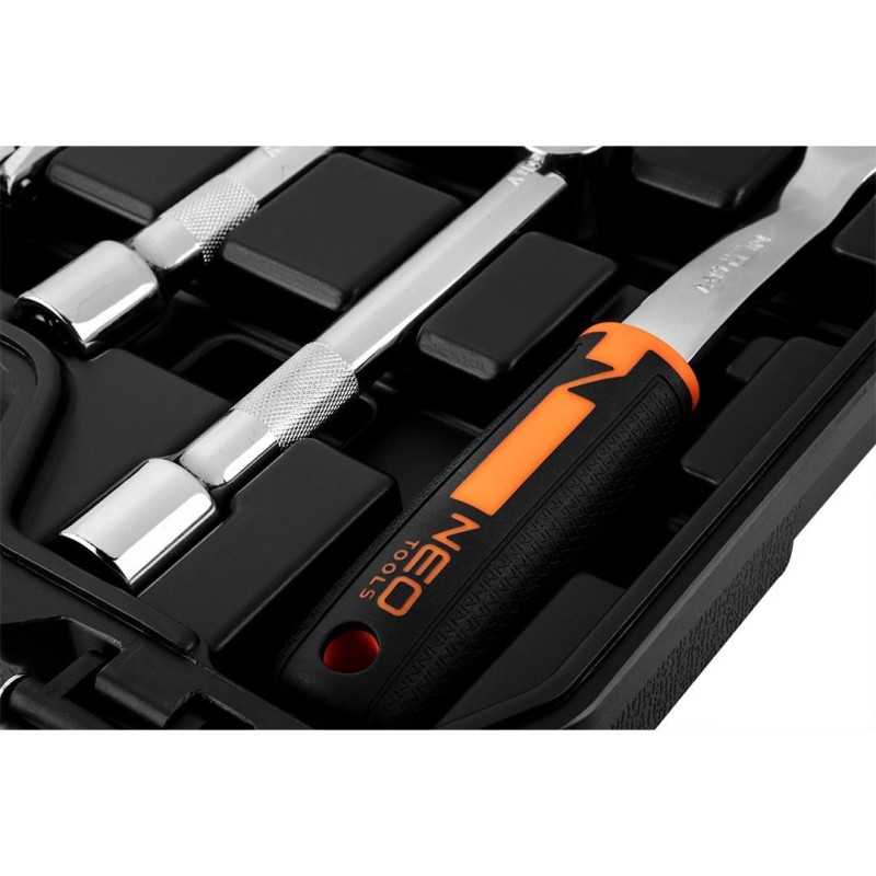 Dugókulcskészlet + bitkészlet 1/2'', 58db (10-042)