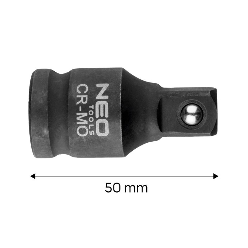 Hosszabító szár ütvecsavarozókhoz 1/2'' 50mm (10-250) Hosszabító szár ütvecsavarozókhoz 1/2'' 50mm (10-250)