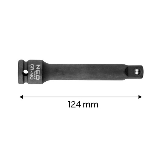 Hosszabító szár ütvecsavarozókhoz 1/2'' 125mm (10-252)