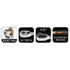 Racsnis kulcs 1/2'' , 90 fog, T-1000, (10-300) Racsnis kulcs 1/2'' , 90 fog, T-1000, (10-300)