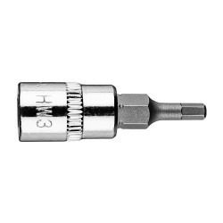 Imbusz dugókulcs 1/4'' 37mm H3 (10-310) Imbusz dugókulcs 1/4'' 37mm H3 (10-310)
