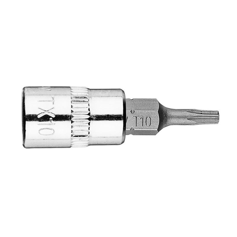 Torx dugókulcs 1/4'' 37mm TX10 (10-322) Torx dugókulcs 1/4'' 37mm TX10 (10-322)