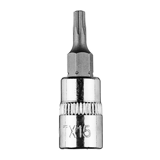 Torx dugókulcs 1/4'' 37mm TX15 (10-323)