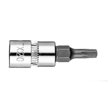 Torx dugókulcs 1/4'' 37mm TX20 (10-324)