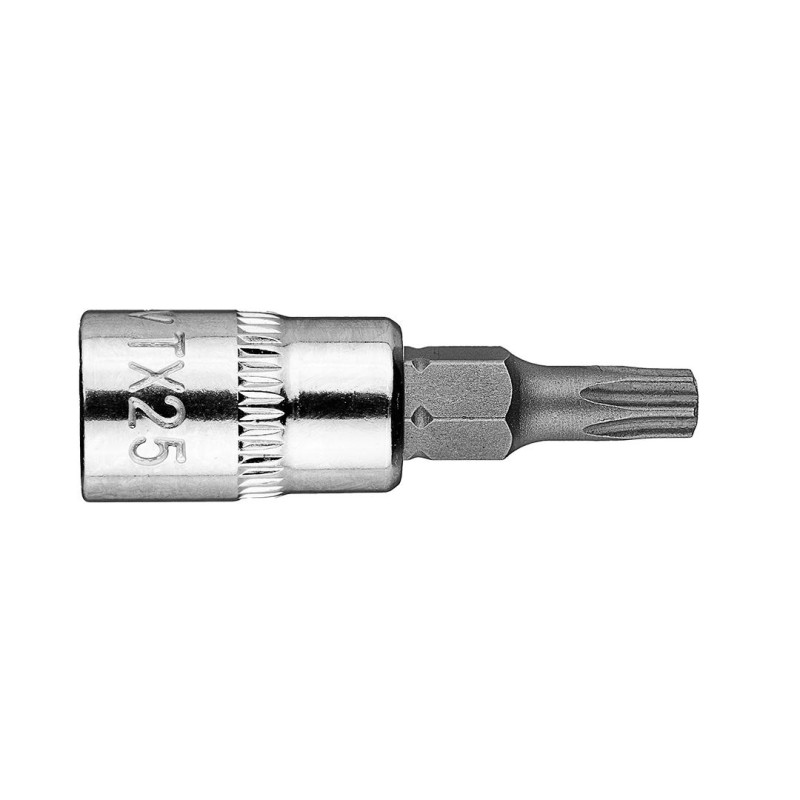 Torx dugókulcs 1/4'' 37mm TX25 (10-325) Torx dugókulcs 1/4'' 37mm TX25 (10-325)