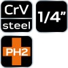 PH2 dugókulcs 1/4'' 87mm (10-335) PH2 dugókulcs 1/4'' 87mm (10-335)