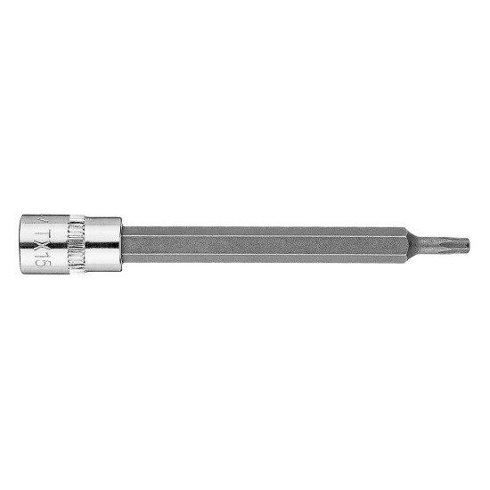 Torx dugókulcs 1/4'' 87mm TX15 (10-341)