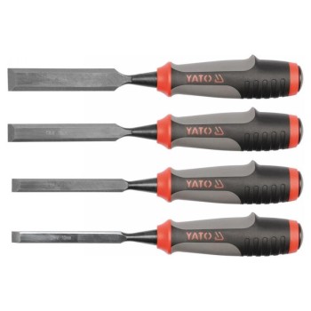 YATO Favéső készlet 4 részes műanyag nyéllel 10-12-16-20 mm CrV (YT-6281) YATO Favéső készlet 4 részes műanyag nyéllel 10-12-16-20 mm CrV (YT-6281)