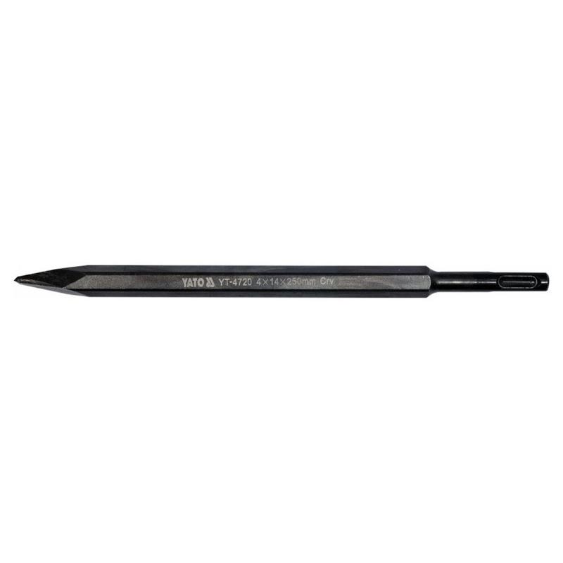 YATO Hegyes vésőszár 250 mm SDS-Plus (YT-4720)