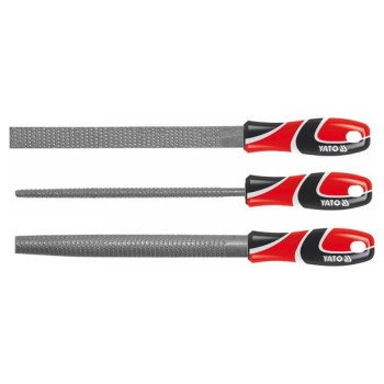 YATO Ráspoly készlet 3 részes 250 mm / # 45 durva (YT-6222)