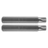 Spline bit, 3/8'', M10x75mm, S2, 2db (10-908) Spline bit, 3/8'', M10x75mm, S2, 2db (10-908)